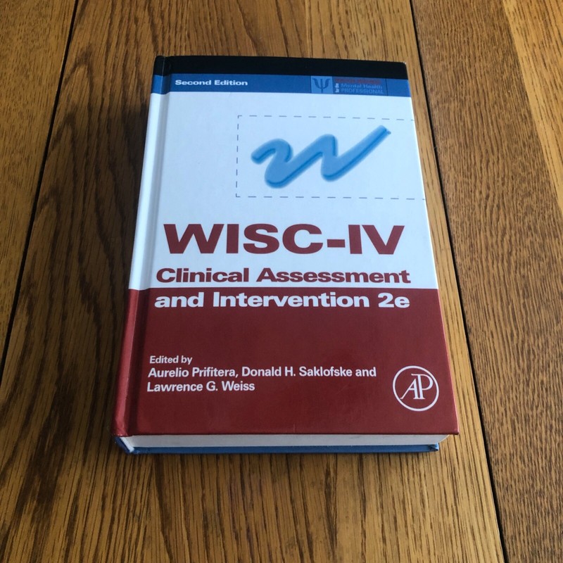 WISC-IV Clinical Assessment and Intervention 2nd Edition Hardcover