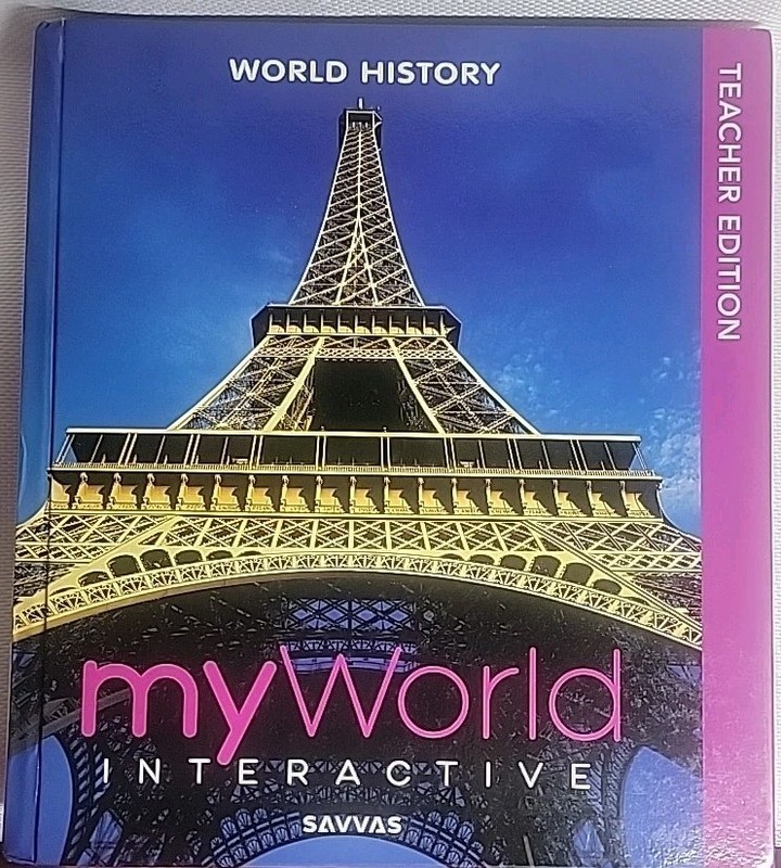 My World Interactive World History Teacher's Edition 2019 New