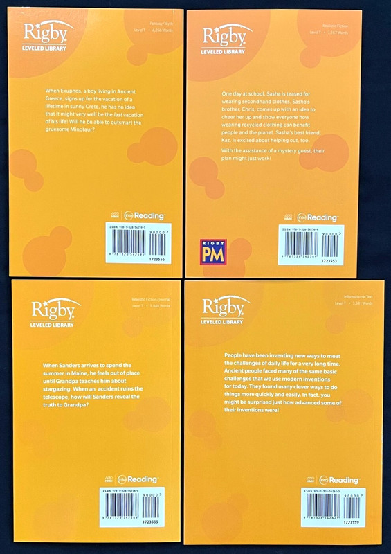 4th - 5th - RIGBY - Level T - STUDENT READERS (12 Books) (2020) gallery