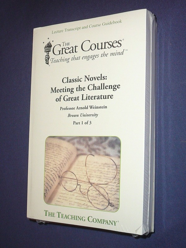 Teaching Co Great Courses TRANSCRIPTS : CLASSIC NOVELS new & sealed