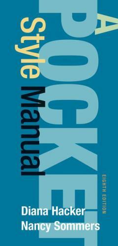 A Pocket Style Manual Eighth Edition (Spiral)