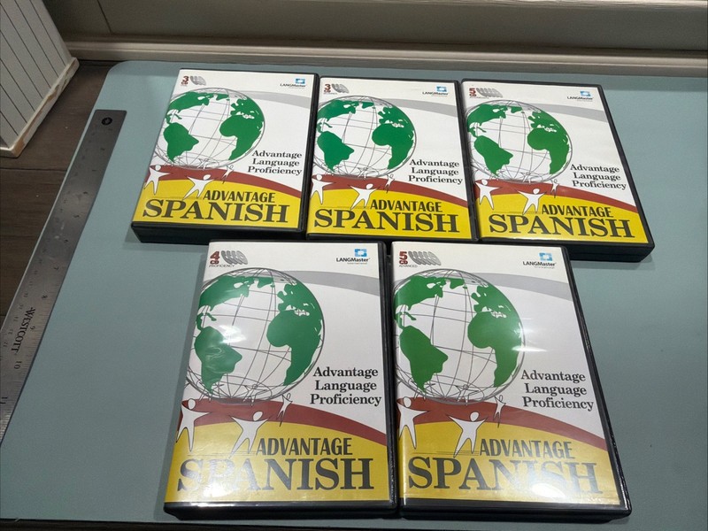 Langmaster Advantage Language Proficiency Spanish 20 CDs Total