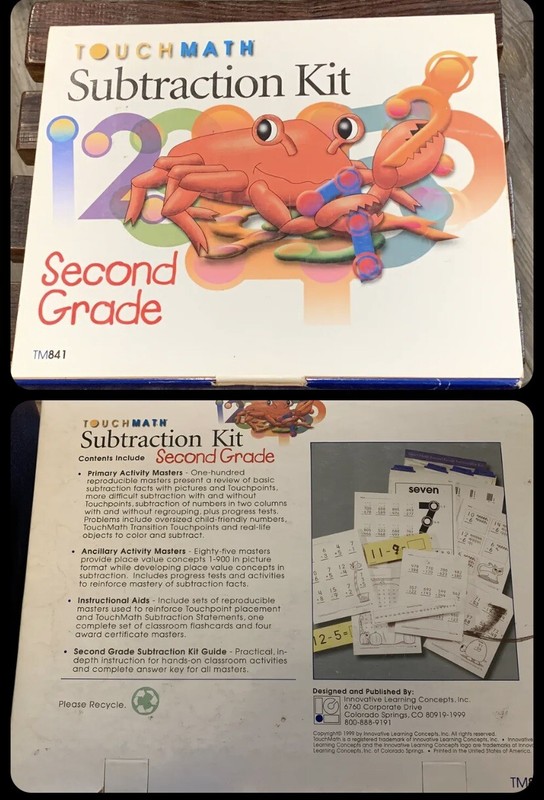 TouchMath K 1st 2nd 7 Kits Innovative Learning Concepts SOLD INDIVIDUALLY gallery