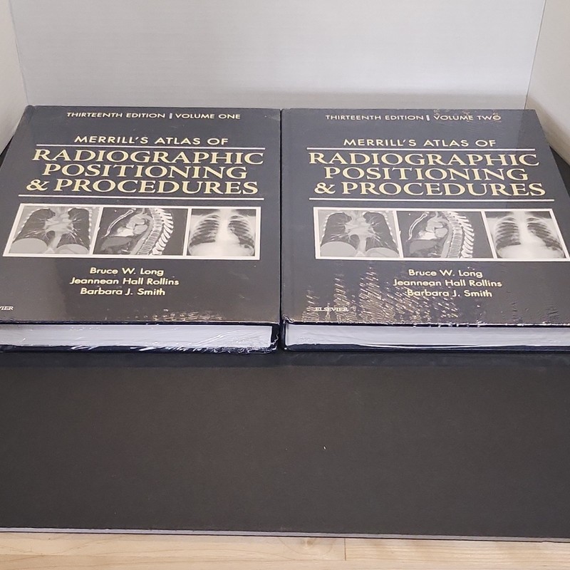 Merrill’s Atlas Thirteenth Edition Vol 1 & 2 Hardcover Radiology