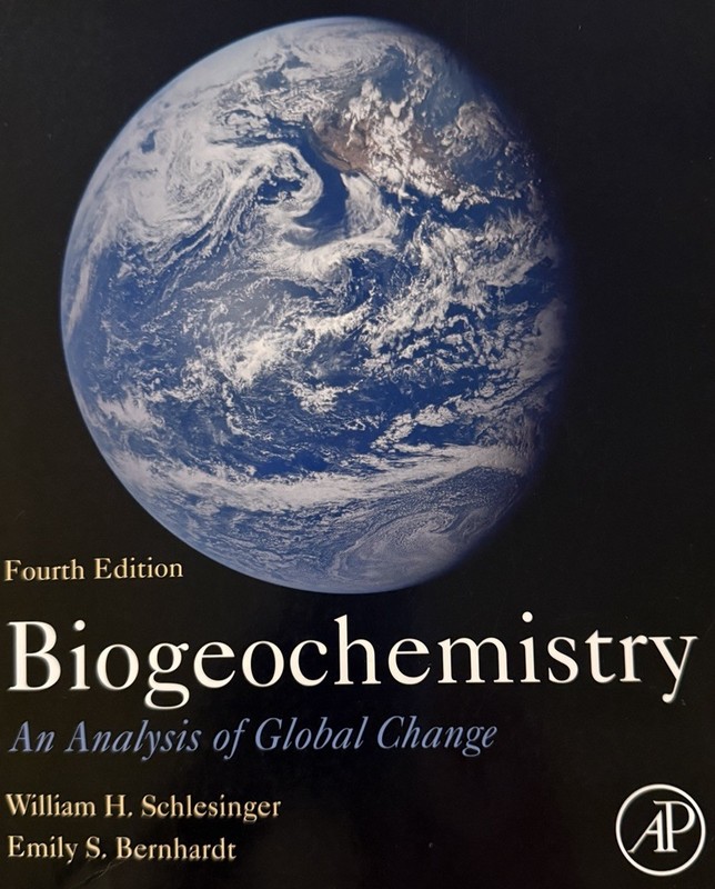 Biogeochemistry: An Analysis of Global Change by Schlesinger; Like New