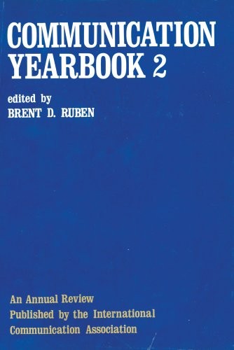 COMMUNICATION YEARBOOK 2 By Brent D. Ruben – Hardcover
