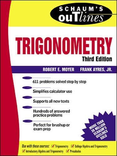 Schaum’s Outline of Trigonometry (Sch…, Moyer, Robert