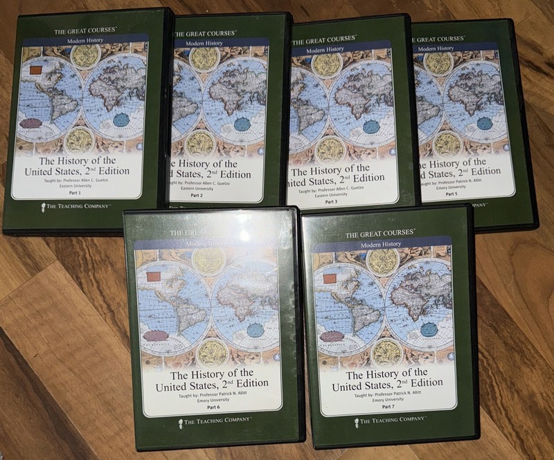 Great Courses DVDs History of the United States 2nd Ed. Home Teaching MISSING #4