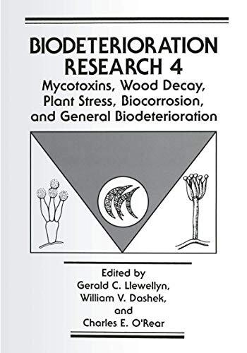 Mycotoxins, Wood Decay, Plant Stress, Biocorros, Society, Llewellyn, Dashek-,