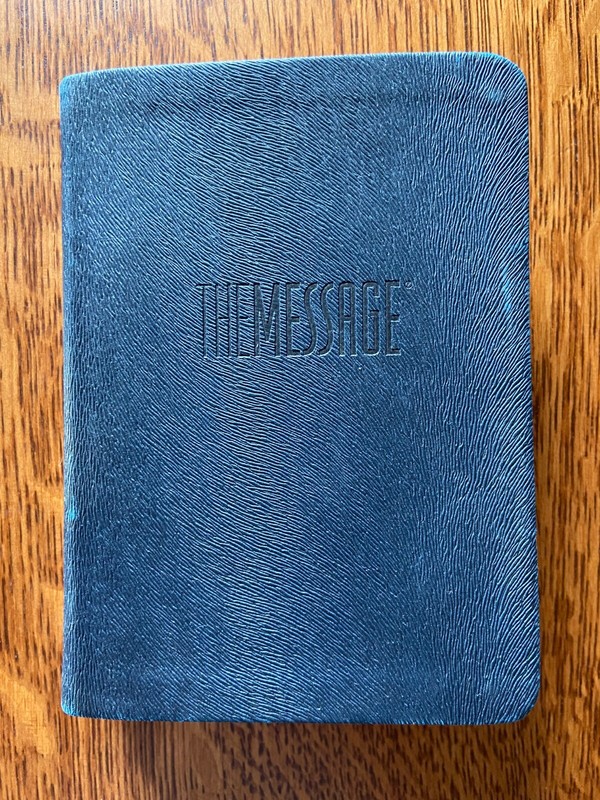 THE MESSAGE REMIX Eugene H Peterson The Bible in Contemporary Language 2003 NavP