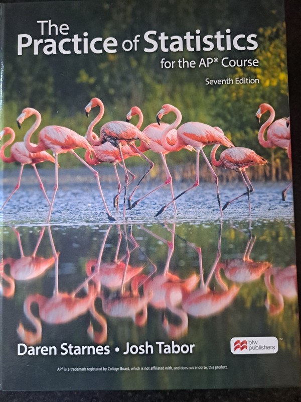 The Practice of Statistics for – Hardcover, by Starnes Daren; Tabor – Like New