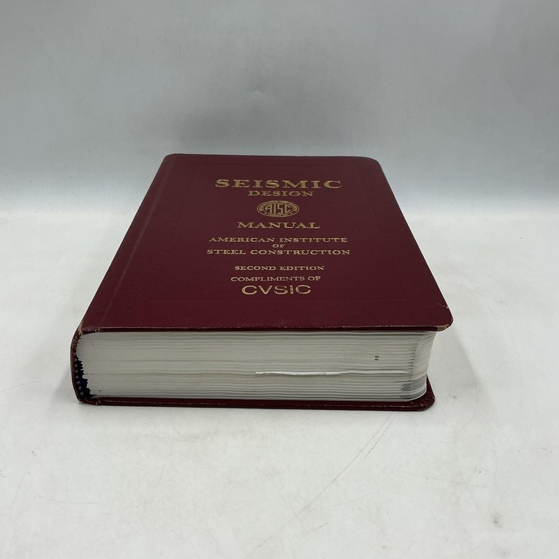Seismic Design Manual AISC HC Maroon Structural Engineering 2nd Ed 2012 USA gallery