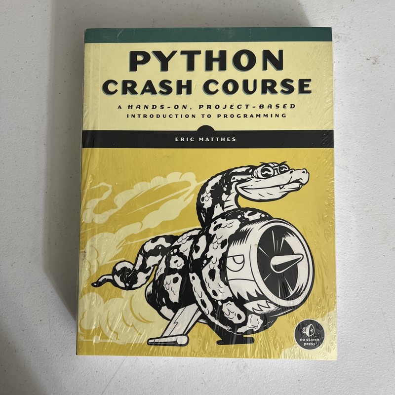 Python Crash Course : A Hands-On, Project-Based Introduction to Programming…