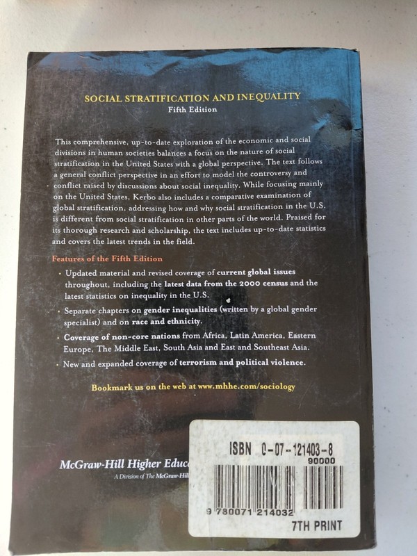 Social Stratification & Inequality 5th Ed + Handbook of Restorative Justice PB gallery