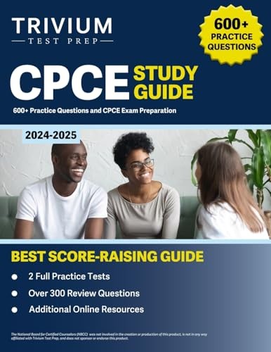 CPCE Study Guide 2024-2025: 600+ Prac…, Simon, Elissa