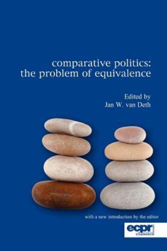 Comparative Politics: The Problem of Equivalence (ECPR Classics Series), , Very