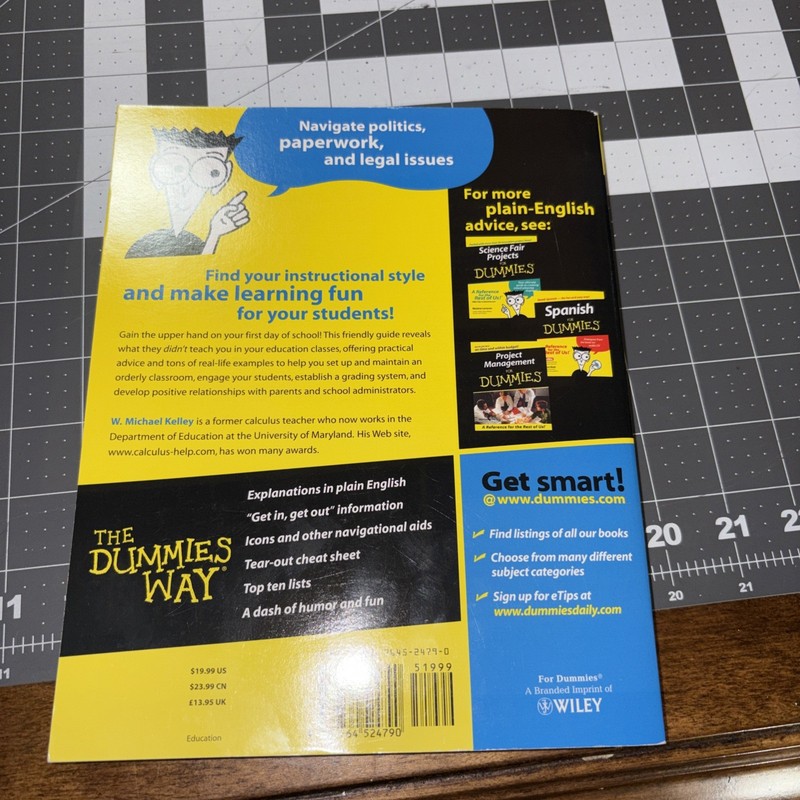 Rookie Teaching For Dummies 9780764524790 by Kelley, W. Michael gallery