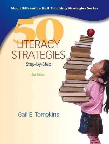 50 Literacy Strategies: – Paperback, by Tompkins Gail E. – Very Good j