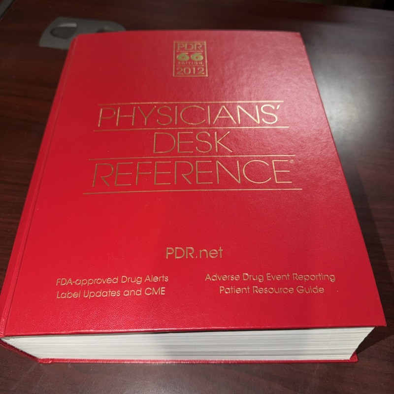 2012 Physicians’ Desk Reference 66th Edition Hardcover