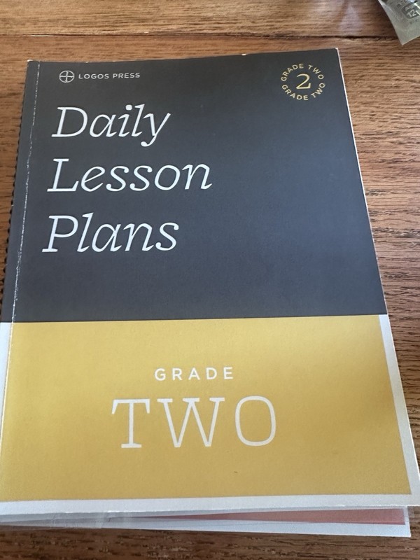Logos Press Daily Lesson Plans Grade 2
