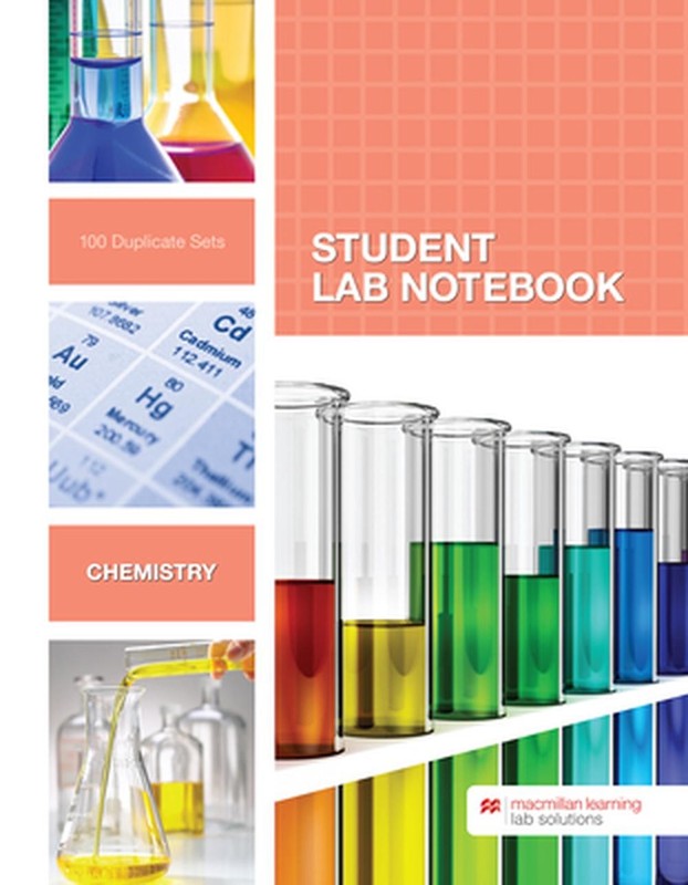 Student Lab Notebook: Chemistry – 100 Duplicate Sets by Hayden-McNeil (English)
