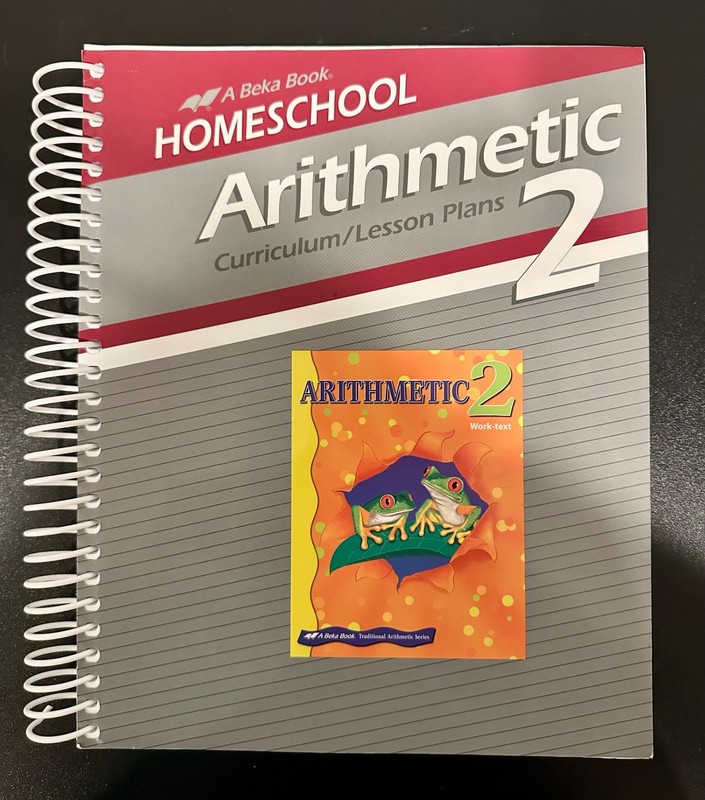 ABEKA – Homeschool Arithmetic 2 Curriculum/Lesson Plans (Spiral-Bound Paperback)
