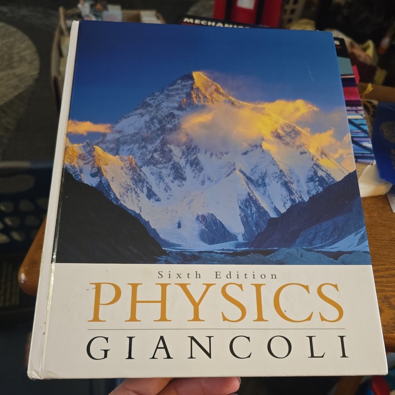 Physics Vol. 1 : Principles with Applications by Douglas C. Giancoli (2004,…