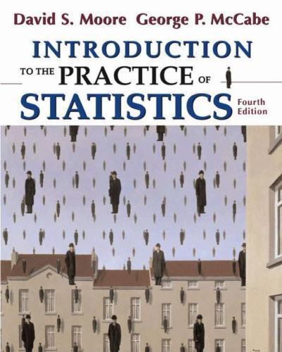 Introduction to the Practice of Statistics by David S. Moore; George McCabe