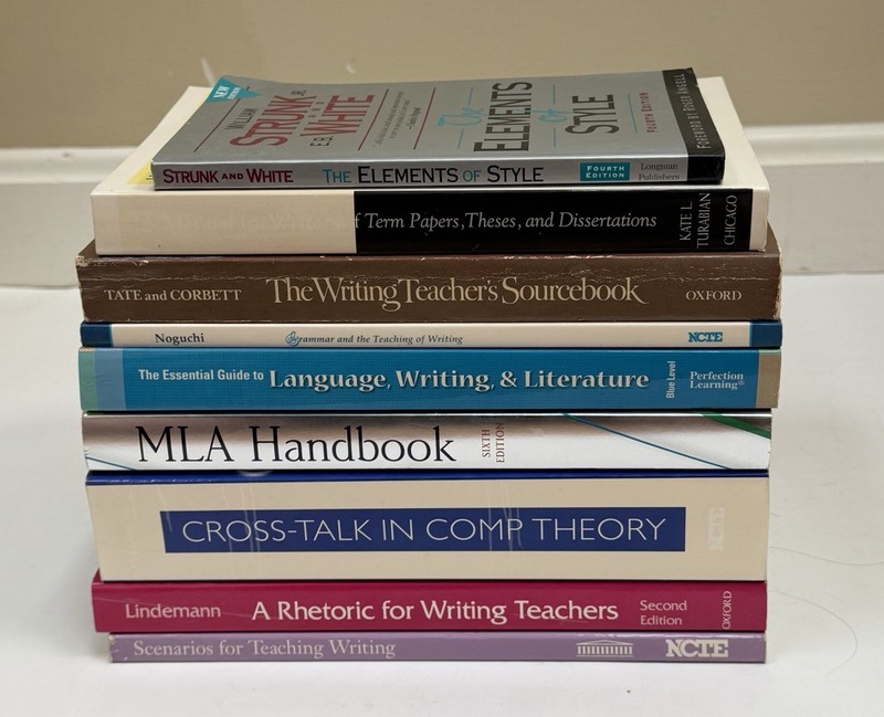 LOT 9 BOOKS on Teaching English Composition Writing Grammar Teacher Instruction gallery