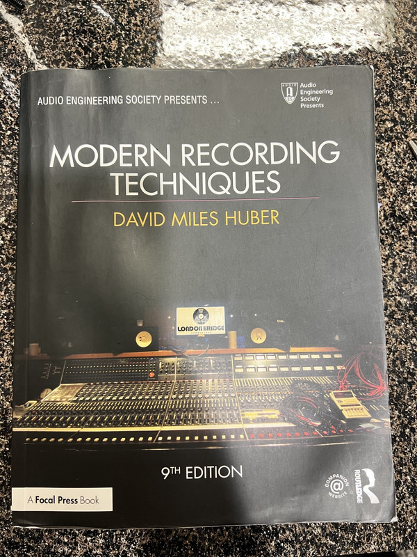 Modern Recording Techniques – David Miles Huber 9th Edition (Audio Society)