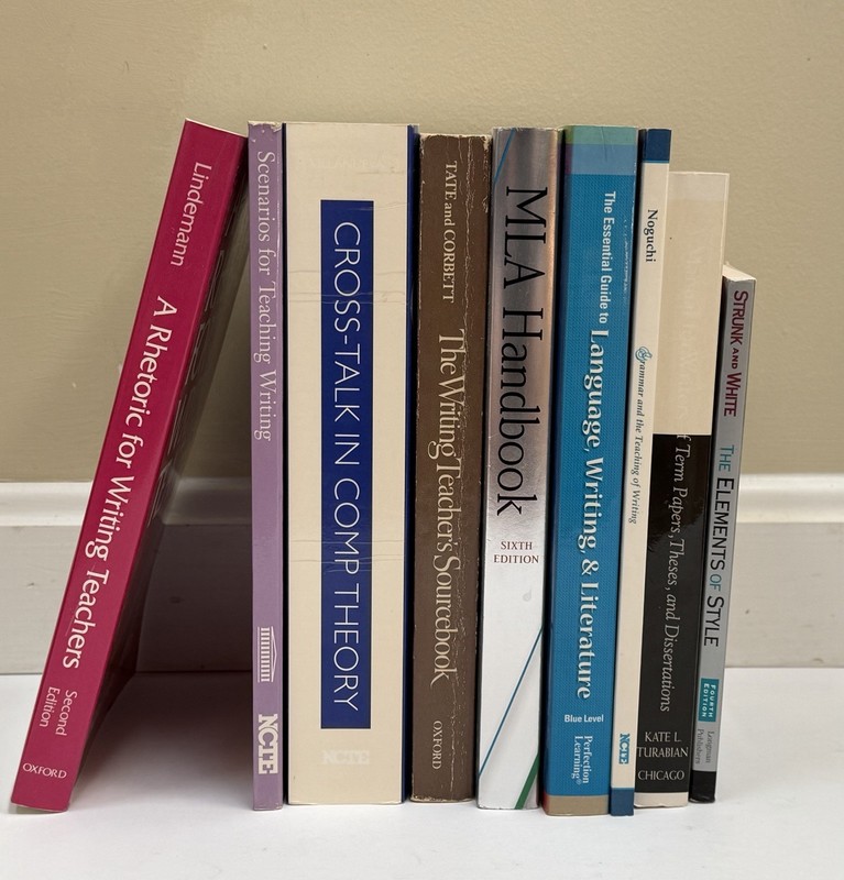 LOT 9 BOOKS on Teaching English Composition Writing Grammar Teacher Instruction gallery