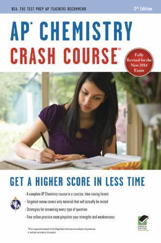 Ap(r) Chemistry Crash Course, 2nd Ed., Book + Online by Dingle, Adrian