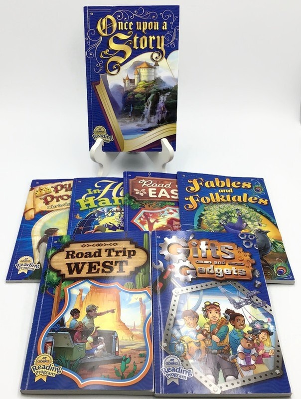 Abeka Homeschool Books 4th Grade Reading Program Lot of 7 Titles