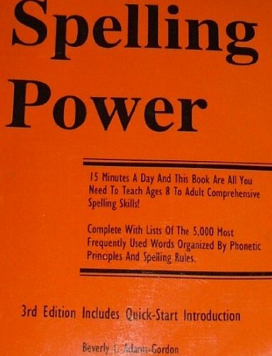 Spelling Power by Beverly L. Adams-Gordon (Paperback)