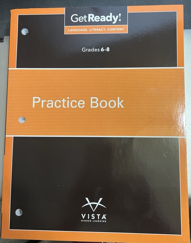 Vista Higher Learning, Get Ready!, Practice Book, Grades 6-8, Language, Literacy