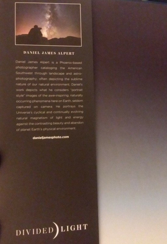 DIVIDED LIGHT - Hardcover + Dust Jacket 1st Print April 2020 Daniel James Alpert gallery
