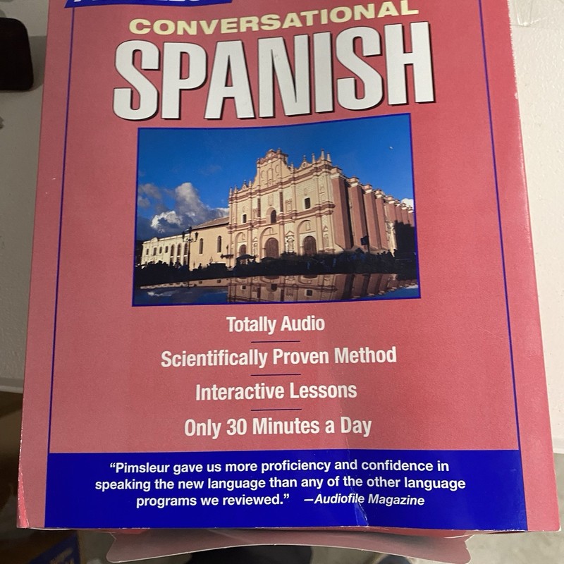 NEW Simon & Schuster’s Pimsleur Conversational Spanish 8 CDs with Case