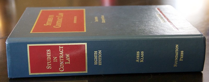 Studies in Contract Law (University Casebook Series)