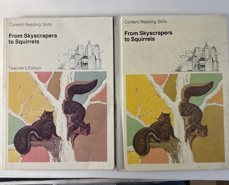 1973 FROM SKYSCRAPERS TO SQUIRRELs Student & Teachers Edition, Rare Find