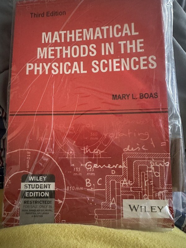 Mathematical Methods in the Physical Sciences by Mary L. Boas