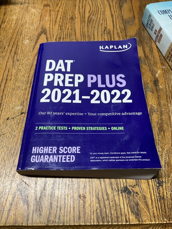 KAPLAN DAT PREP PLUS 2021-2022