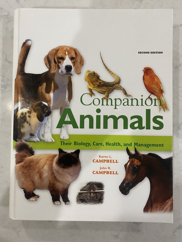 Companion Animals: Their Biology, Care, Health and Management by John Campbell