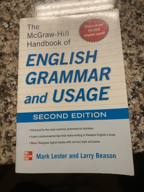 McGraw-Hill Handbook of English Grammar and Usage, 2nd Edition (2012, Paperback)