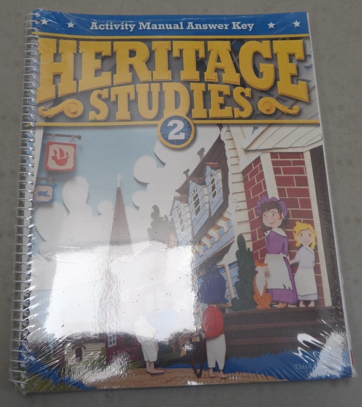 Activity Manual Answer Key for Heritage Studies 2 (Third Edition) BJU Press