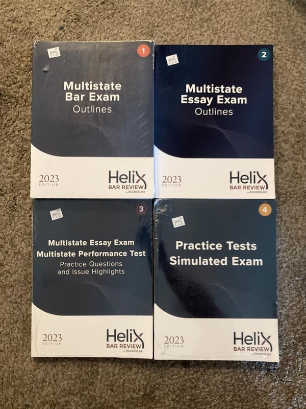 Helix Bar Review 2023 Edition Set 1-4, Three are New in Shrink Wrap