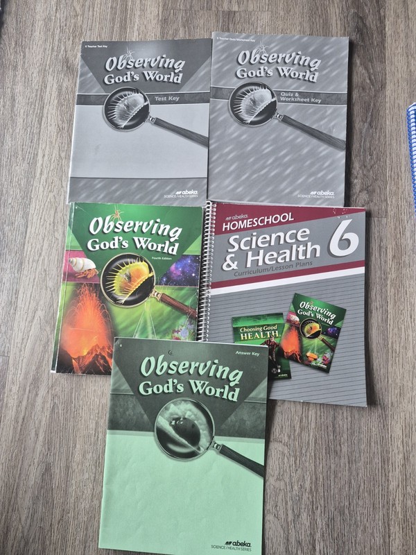 Abeka Grade 6 Lot of 31 Books. Curriculum Plans, Answer Keys, Reading Books gallery