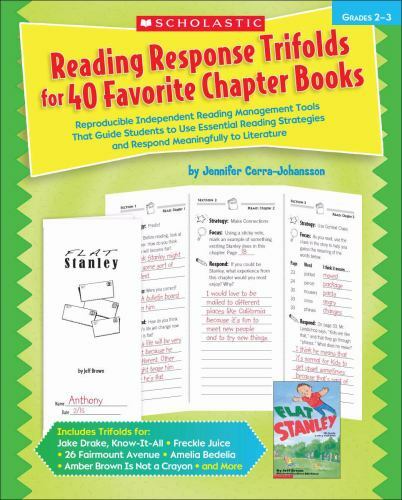 Reading Response Trifolds for 40 Favorite Chapter Books : Reproducible…