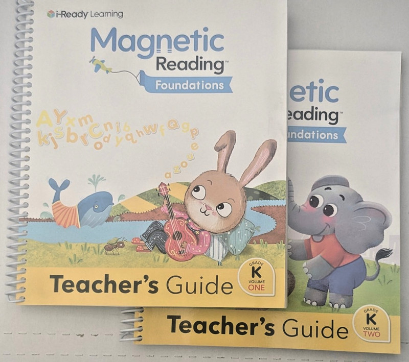 (set) TEACHER’S GUIDE I-Ready Learning Magnetic Reading Grade K V.1 and V.2