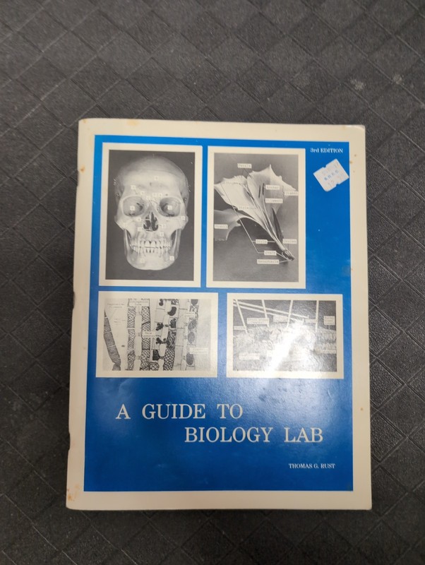 Guide to Biology Lab, Rust, Thomas Vintage TPB
