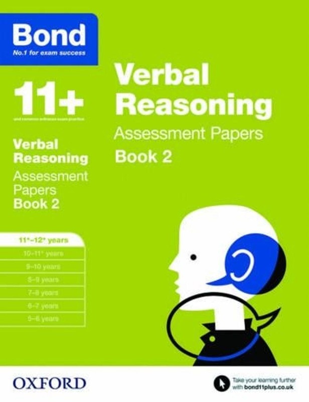Bond 11+: Verbal Reasoning: Assessment Papers: 11+-12+ years Book 2 by Jane Bayl